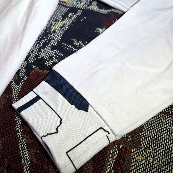 State College Pennsylvania White Design Hoodie Size Large NEW PSU - Picture 3 of 4